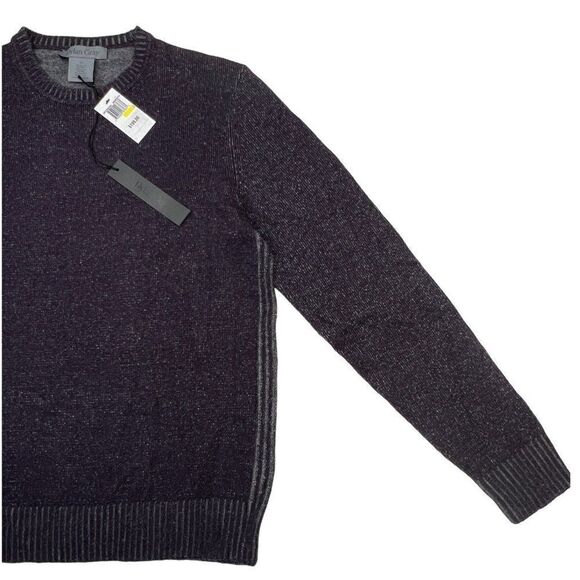 New Dylan Gray Classic Men US M Purple Grey Crew Neck Sweatshirt Cashmere - Picture 5 of 10